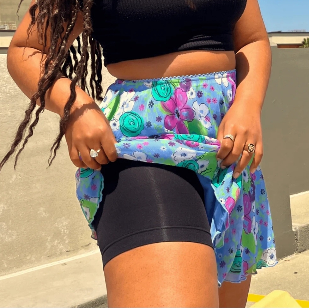 Snag Tights Black size G 26-34 Stay Cool Chub Rub Shorties NIP